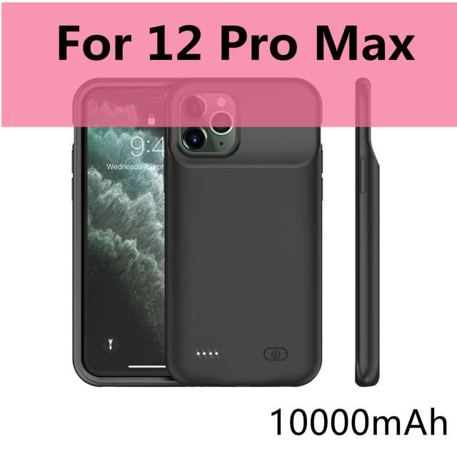10000mAh Battery Case With Power Bank Charging Cover