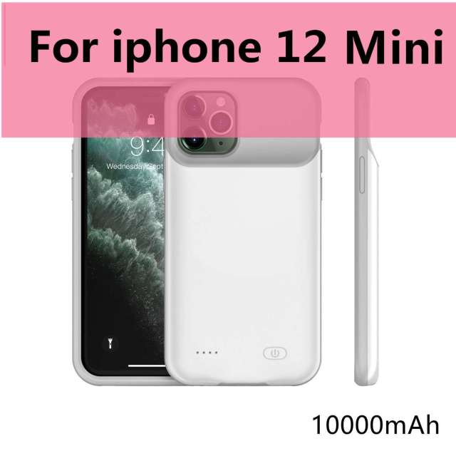 10000mAh Battery Case With Power Bank Charging Cover