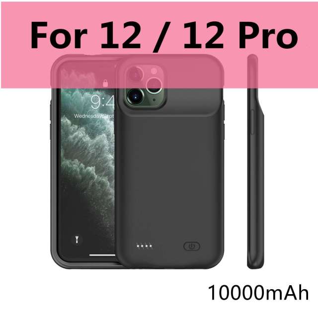 10000mAh Battery Case With Power Bank Charging Cover