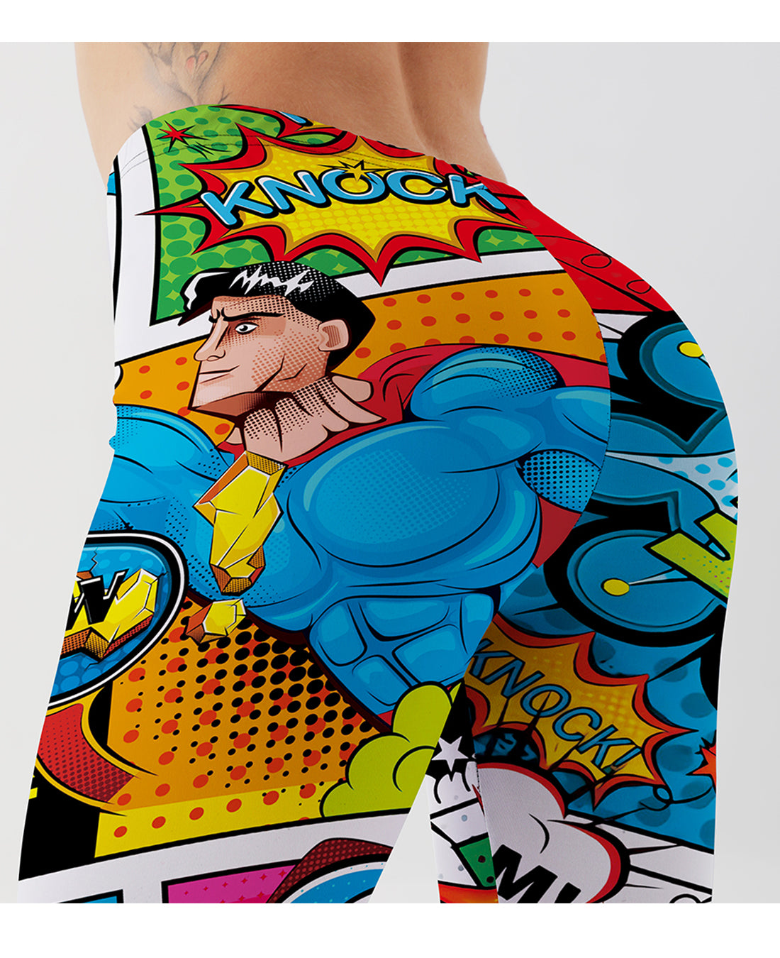 3D Printed Leggings Push Up Leggins Sport Women Fitness Running Pants Cartoon Comic Game Styles Girl Leggins