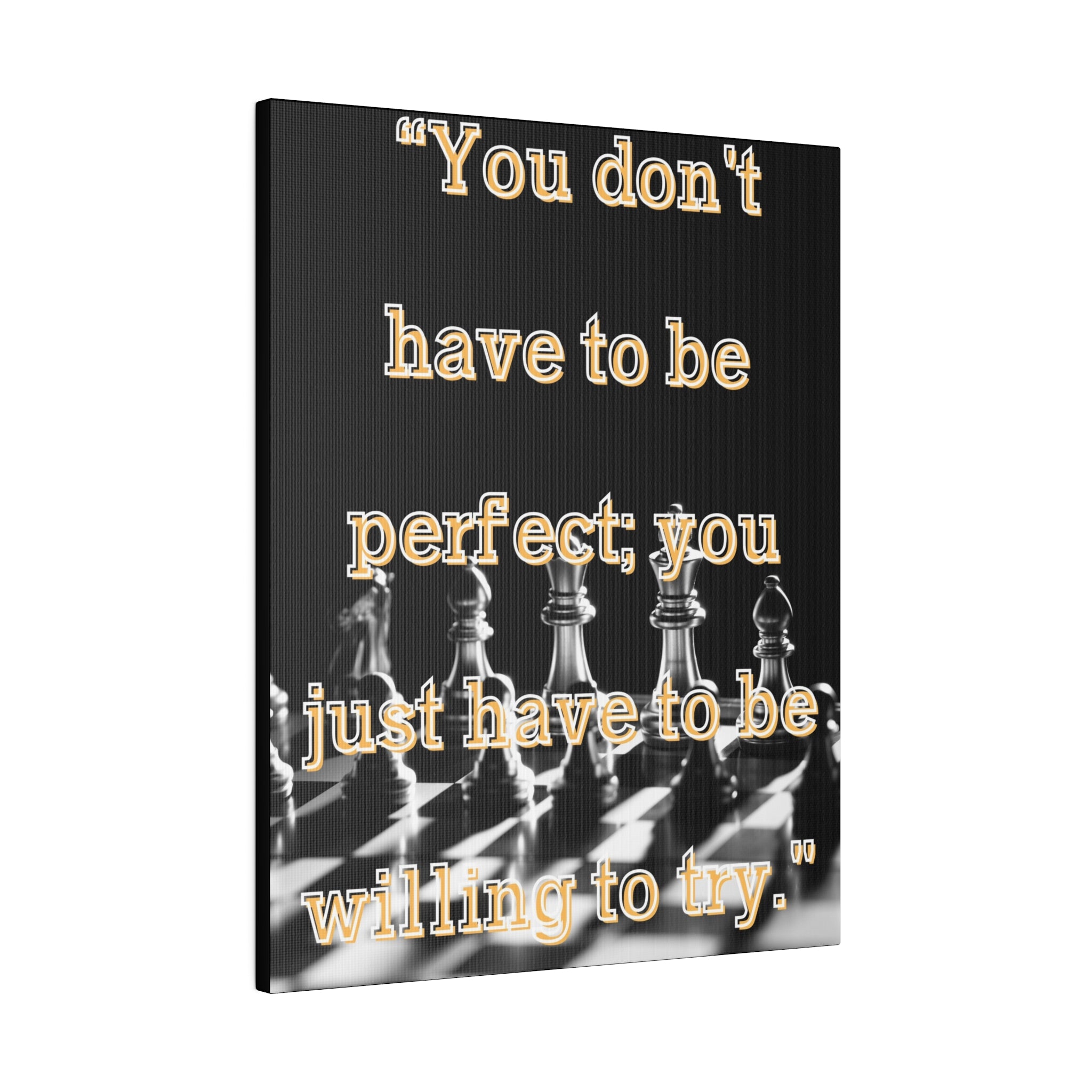 Not Perfect Canvas