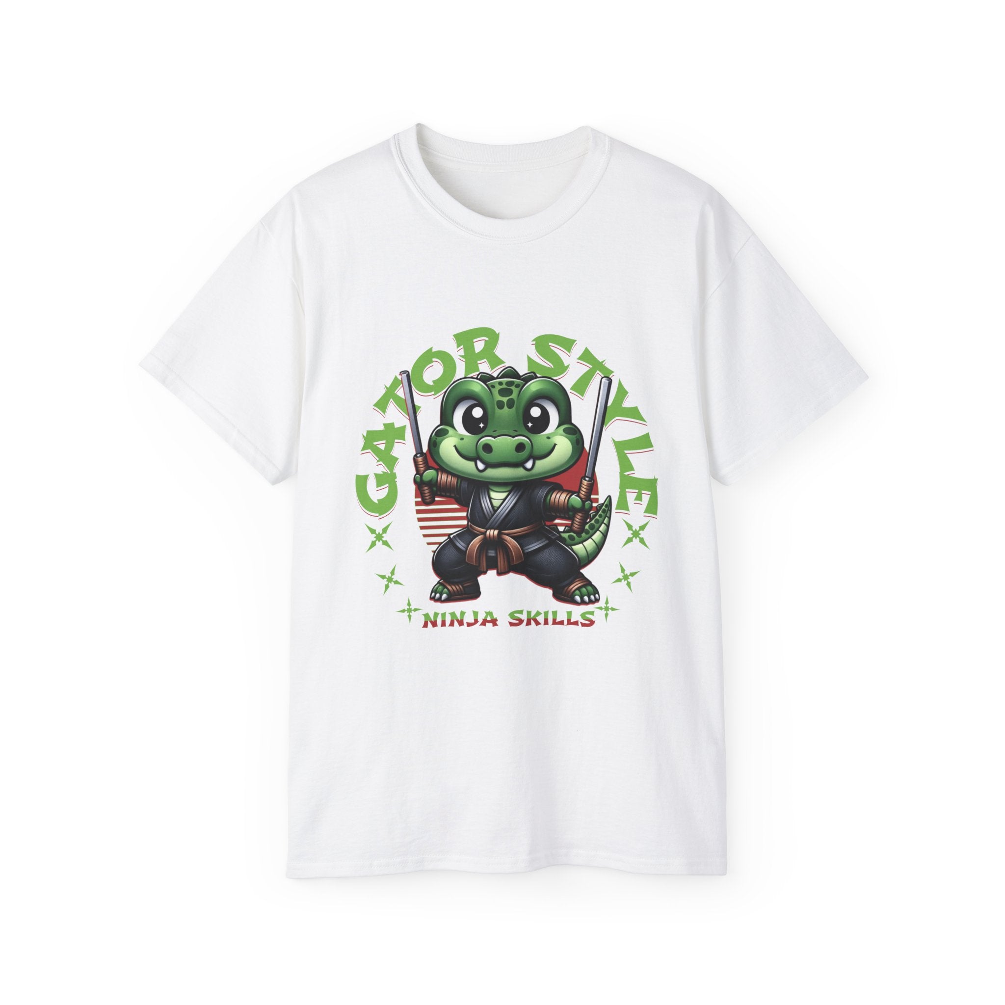 Gator Style Unisex Ultra Cotton Tee - Fun & Unique T-Shirt for Kids & Adults, Perfect for Birthdays, Parties, and Everyday Wear