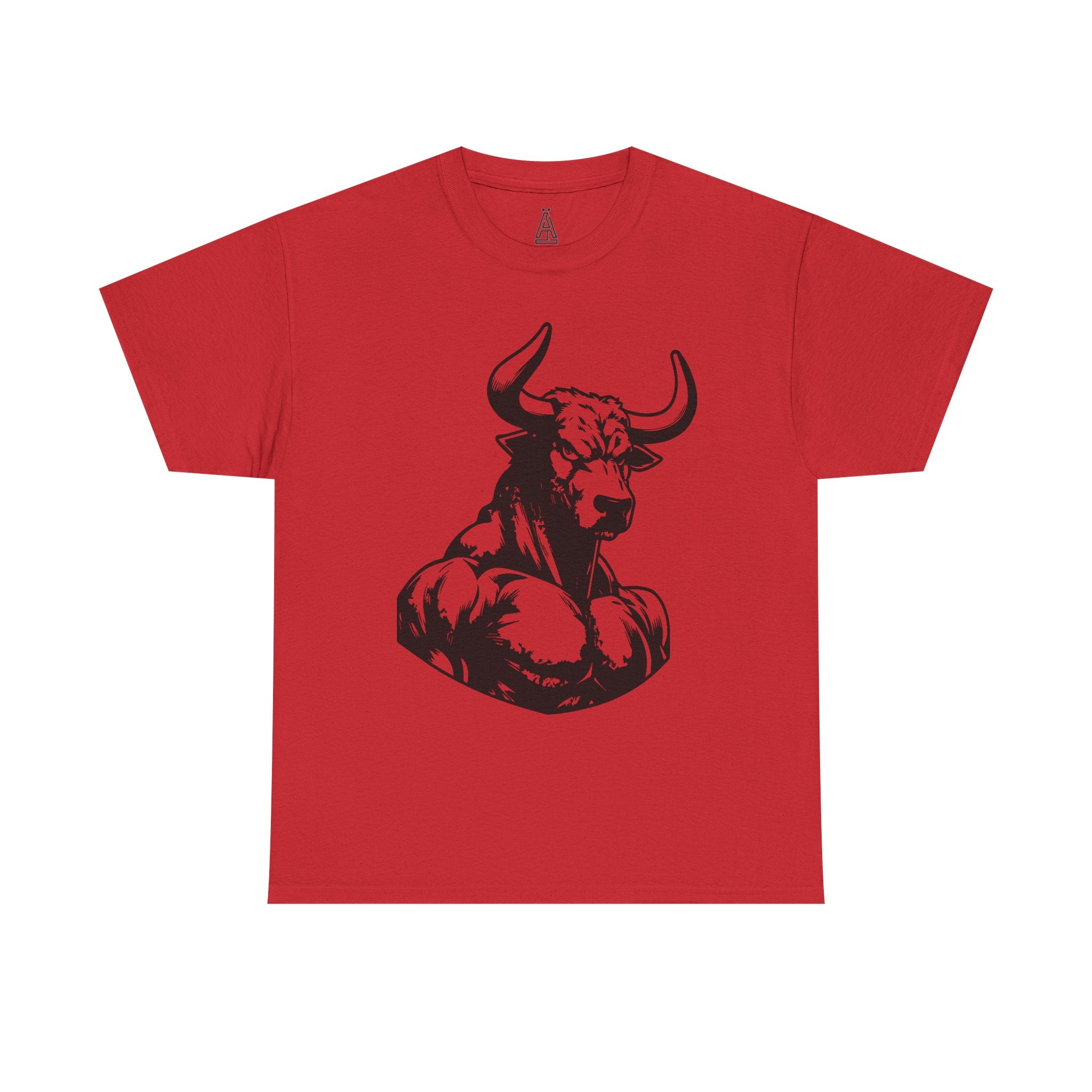 Unisex Heavy Cotton Tee - No Bullness Est 2025, Motivational Workout Shirt, Gym Apparel, Fitness Gift, Bull Design Tee