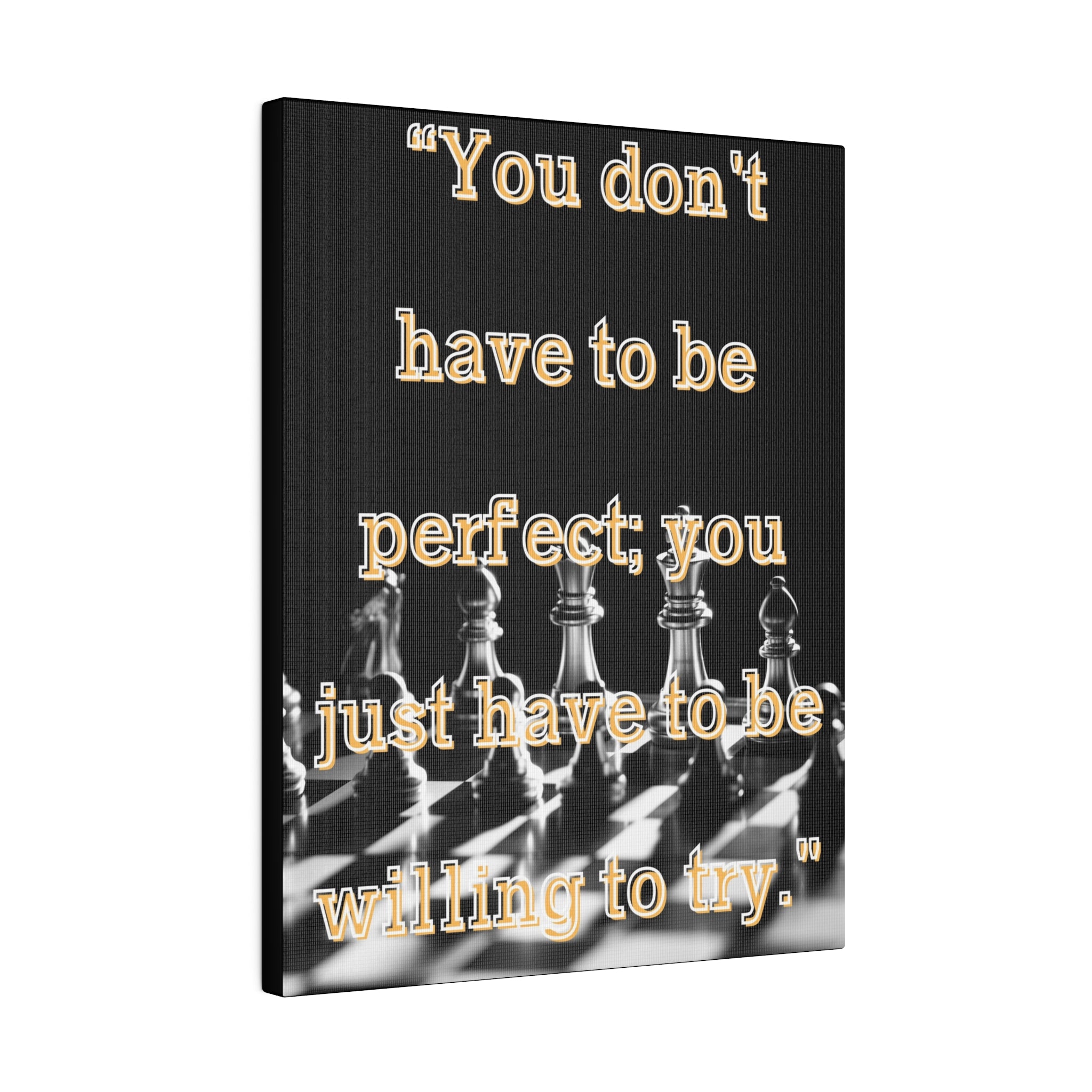 Not Perfect Canvas