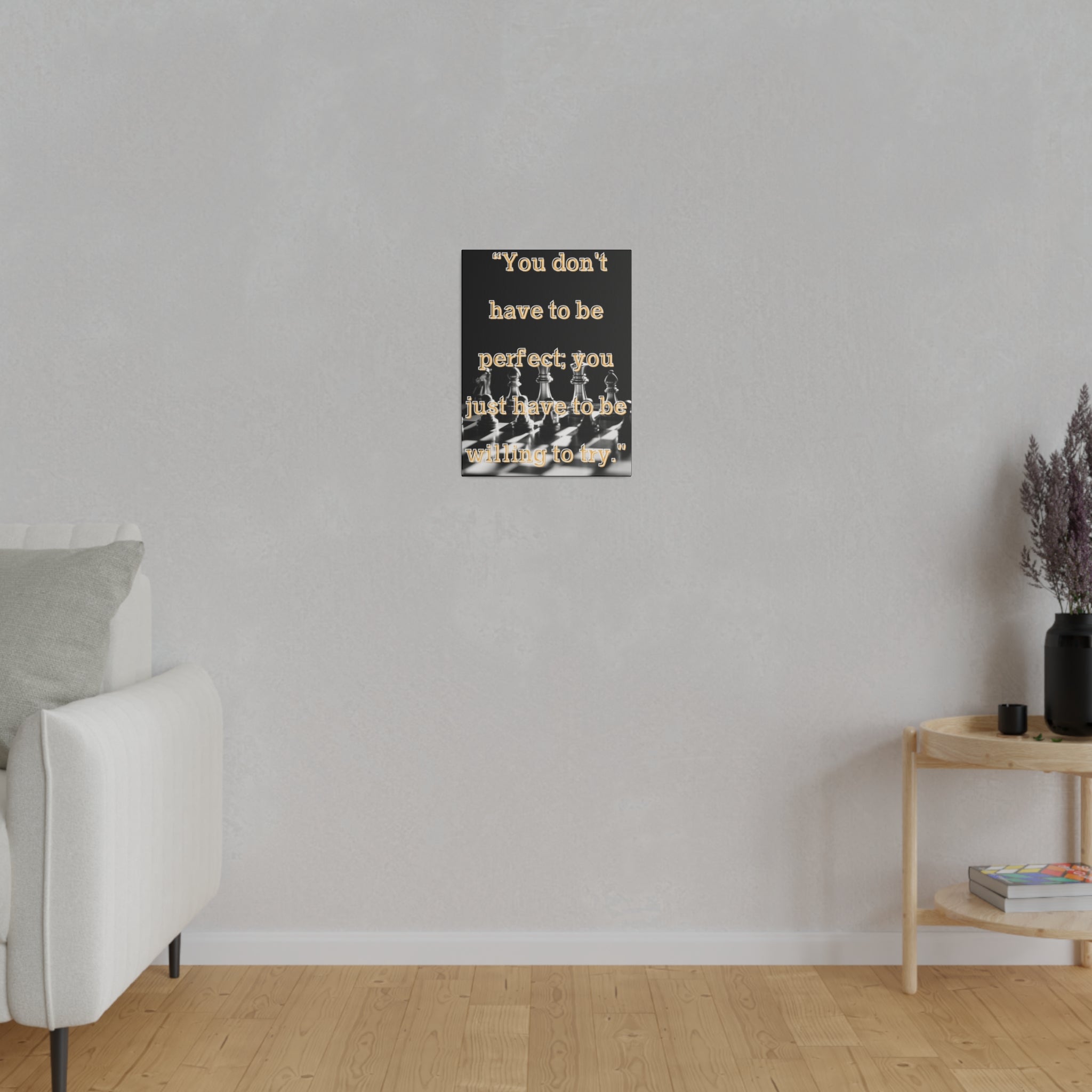 Not Perfect Canvas