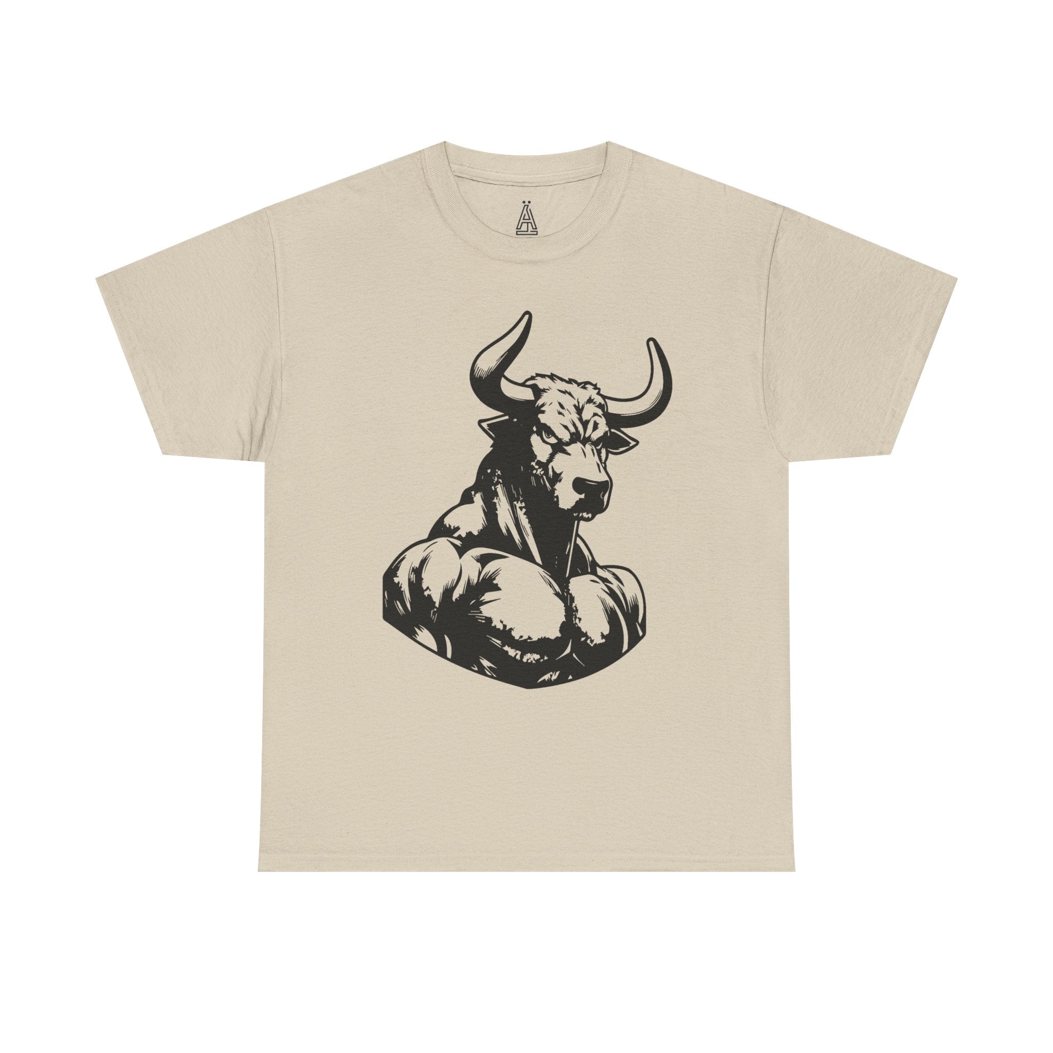 Unisex Heavy Cotton Tee - No Bullness Est 2025, Motivational Workout Shirt, Gym Apparel, Fitness Gift, Bull Design Tee
