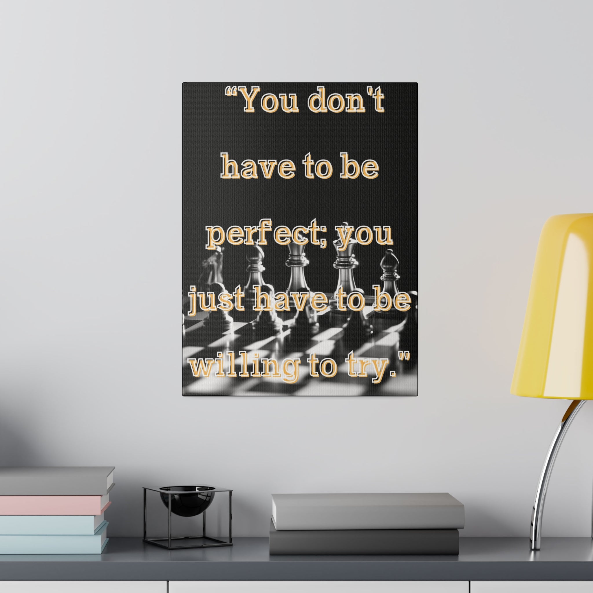 Not Perfect Canvas