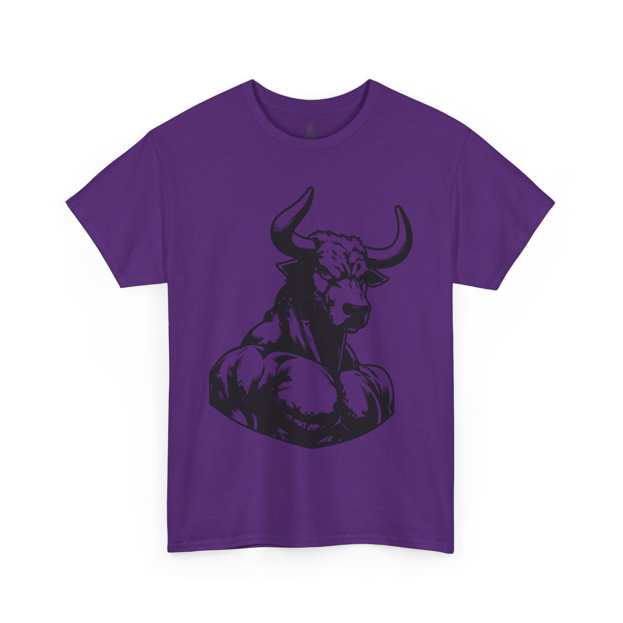 Unisex Heavy Cotton Tee - No Bullness Est 2025, Motivational Workout Shirt, Gym Apparel, Fitness Gift, Bull Design Tee