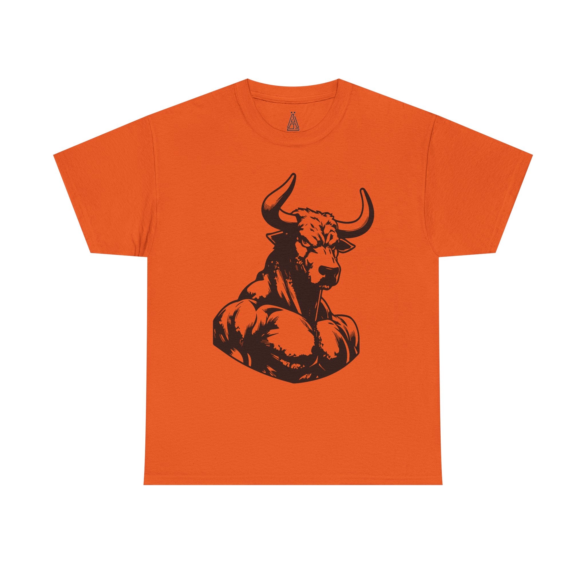 Unisex Heavy Cotton Tee - No Bullness Est 2025, Motivational Workout Shirt, Gym Apparel, Fitness Gift, Bull Design Tee