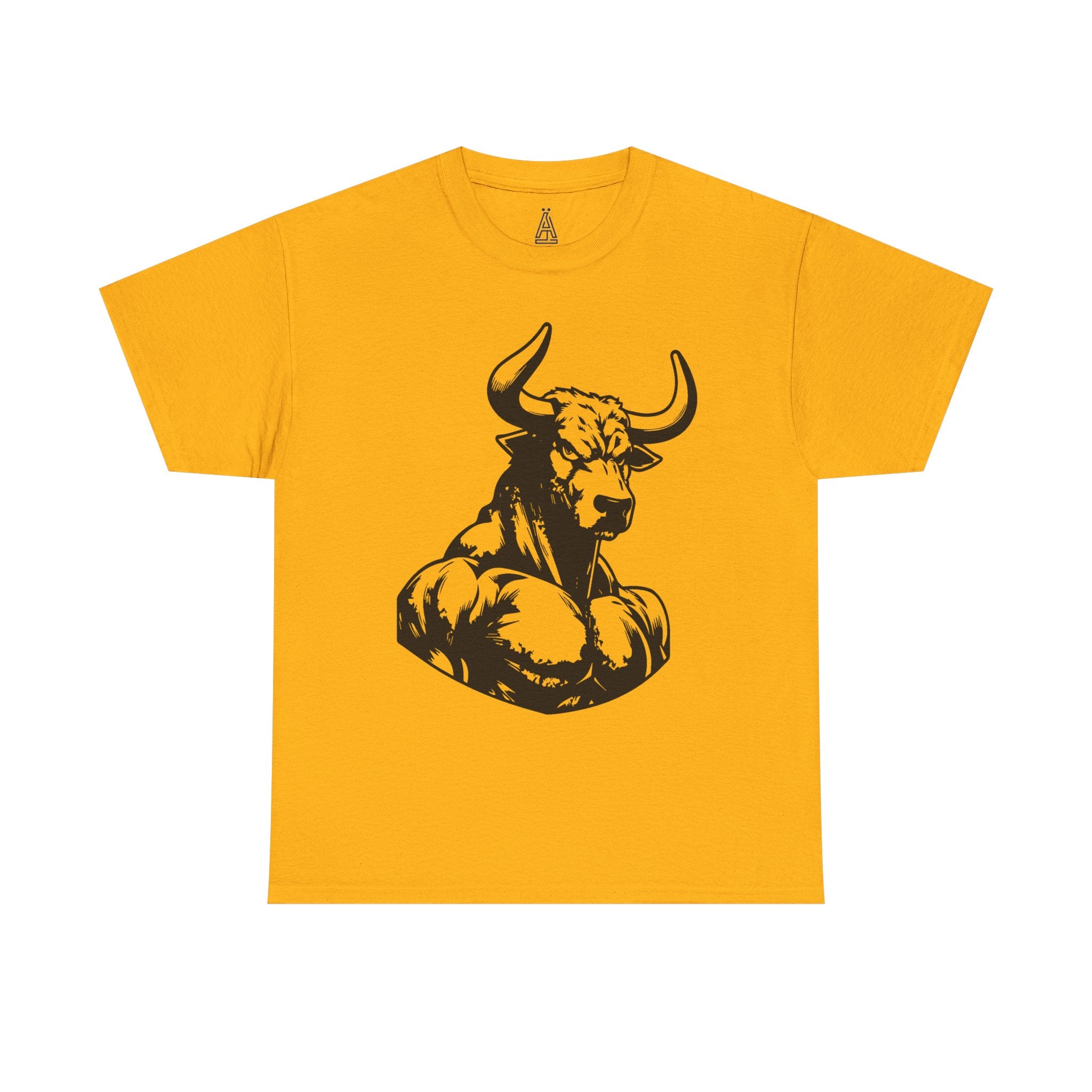 Unisex Heavy Cotton Tee - No Bullness Est 2025, Motivational Workout Shirt, Gym Apparel, Fitness Gift, Bull Design Tee