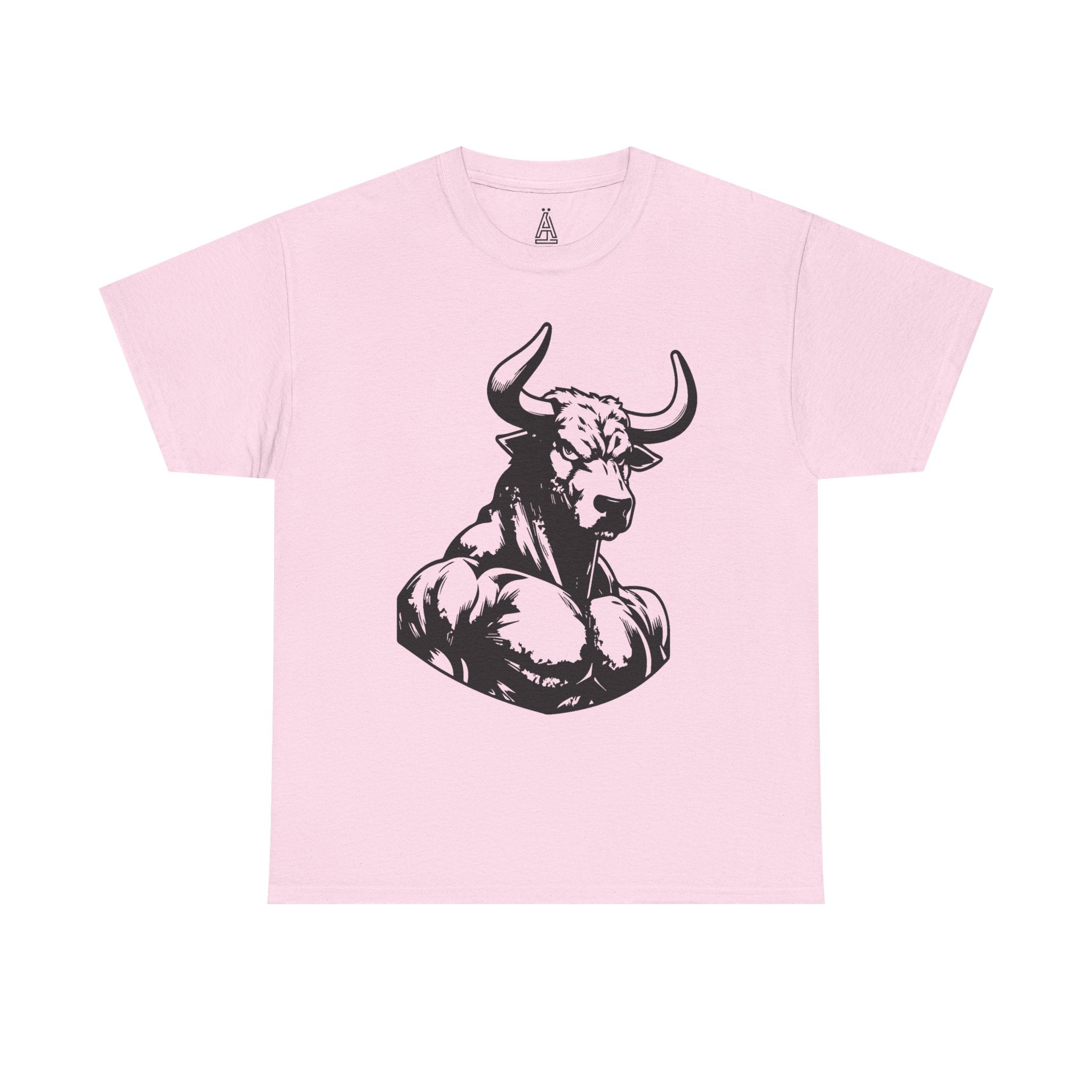 Unisex Heavy Cotton Tee - No Bullness Est 2025, Motivational Workout Shirt, Gym Apparel, Fitness Gift, Bull Design Tee
