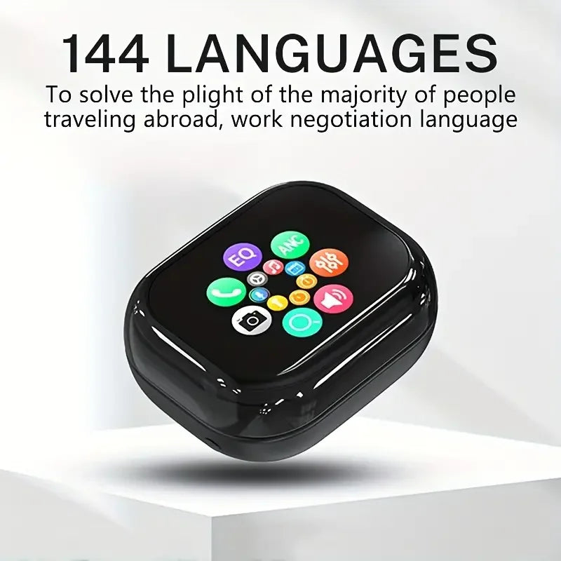 2026 New AI Translation Earphones: High-definition audio, touchscreen control, suitable for sports.