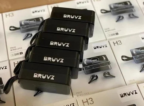 Pro Ear Hook Sports Touch Screen Custom Fit Wireless Earbuds V5.4 ENC IPX-6 Type-C 10-15h Battery