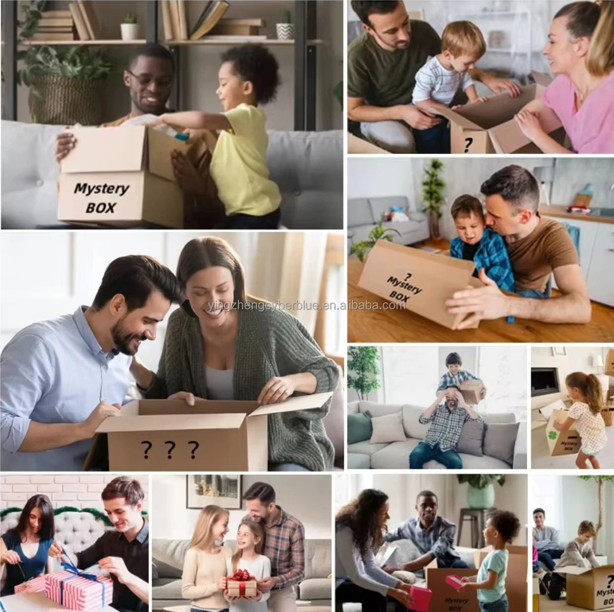 HOT Surprise Lucky Lucky Mystery Box Surprise Mysterious Boxes Smartwatch Game Controller Party Electronic Watches Mobile Phone