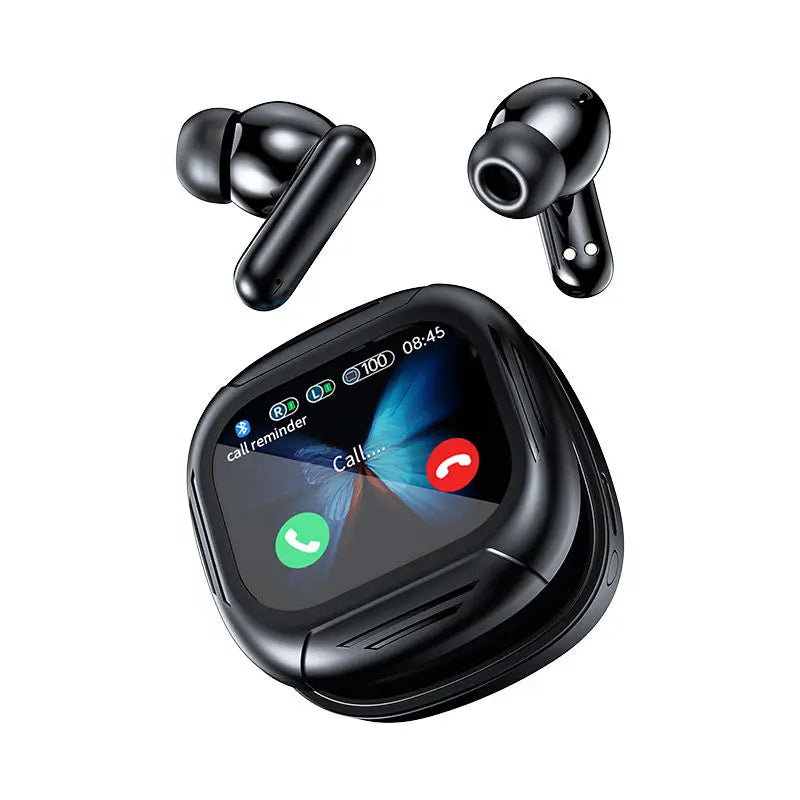 Sports Earphones Noise Cancelling Earbuds Water Resistance Earphone Ergonomic LED Display Wireless Earphone for Running Jogging
