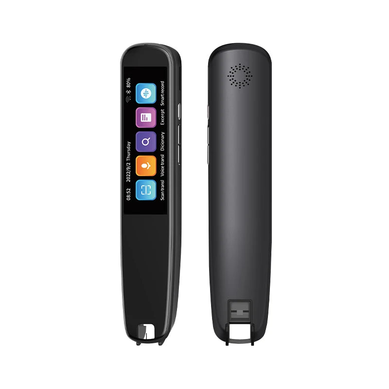 Multilingual Dictionary Pen Scanner Online Voice Translate Device with IPS Display Supports 60 Languages Text OCR Scanning