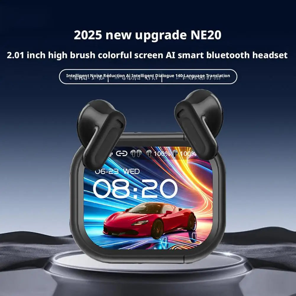 2025 NEW Bluetooth V6.0 Earphones TWS Sports Wireless Headphones AI Translator Earbuds In-Ear Noise Reduction Headsets With Mic