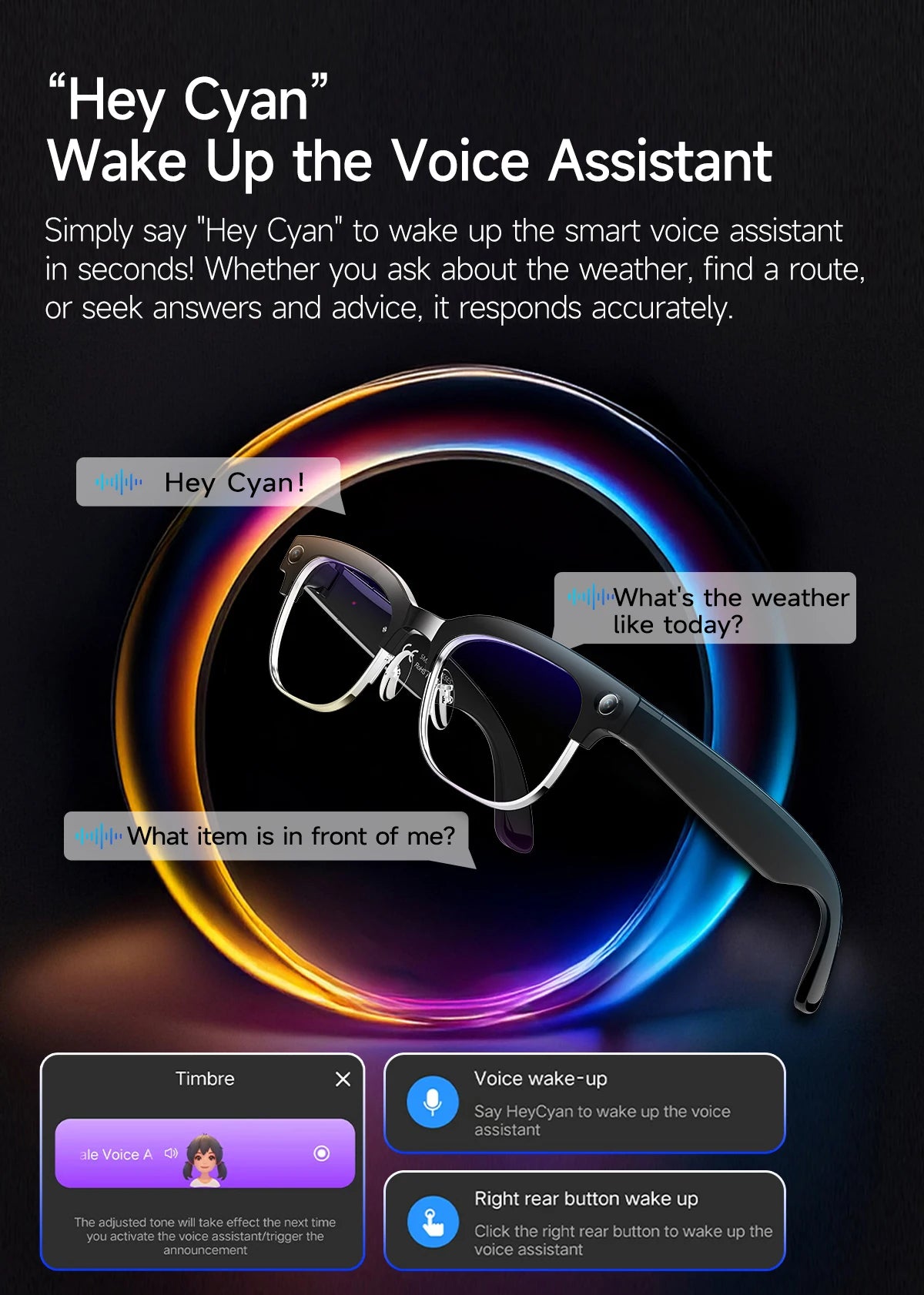 Smart Glasses With Camera Video Recording AI Photo Recognition Bluetooth Call Translation Voice Sunglasses Men