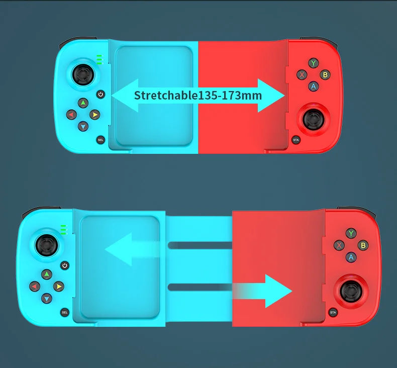 gamepad mobile phone controller with expandable game controller support for Android/iOS/Hongmeng mobile game controllers