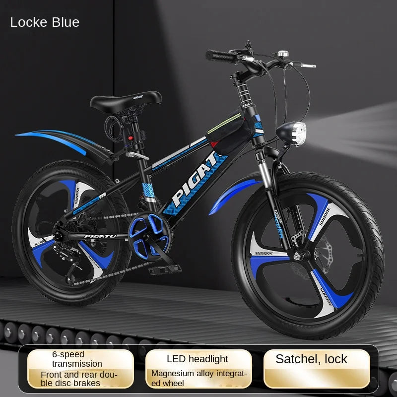 Chase Wholesale Kids Mountain Bikes 6-12 Years Old 18 "24" Mountain Variable Speed Boys Student Girls Riding Bikes Hot Sale