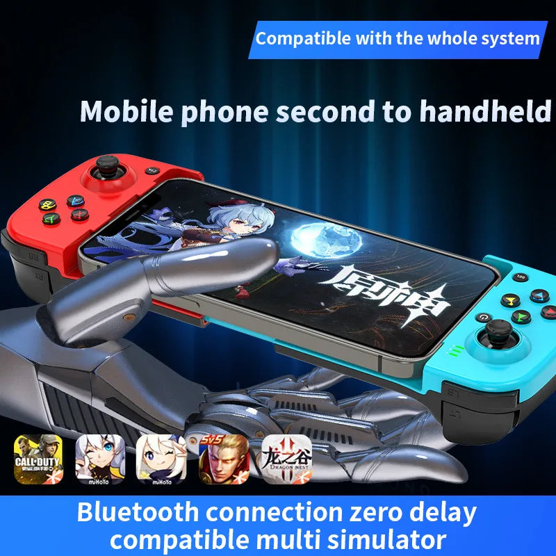 gamepad mobile phone controller with expandable game controller support for Android/iOS/Hongmeng mobile game controllers