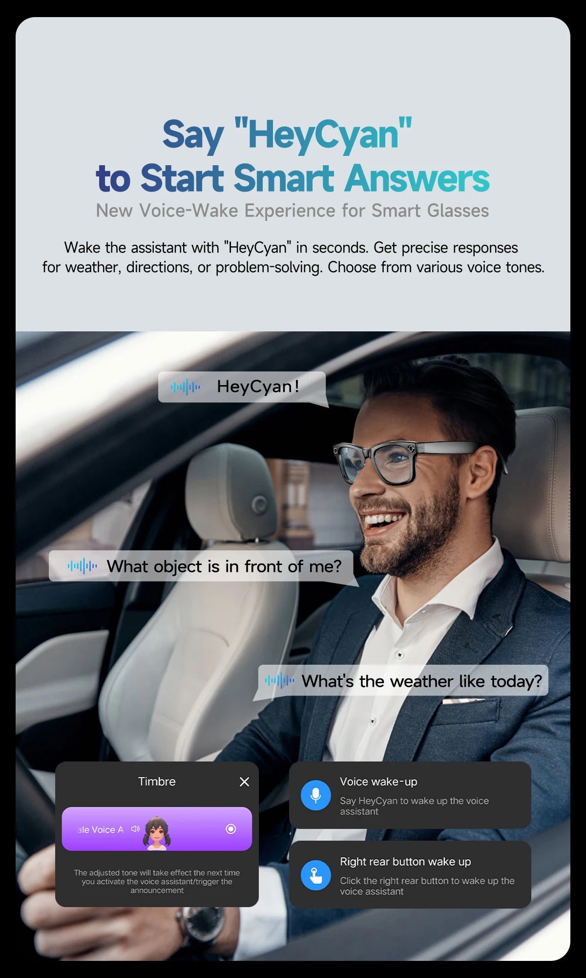 AI for Meta Smart Glasses 8MP Camera Video Recording 100+ Languages Translation Sunglasses Bluetooth Call Music Play