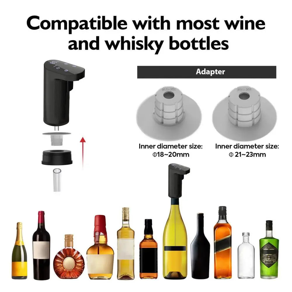 New Portable Mini Automatic Wine Decanter Electric Wine Aerator and Wine Dispenser kitchen accessories