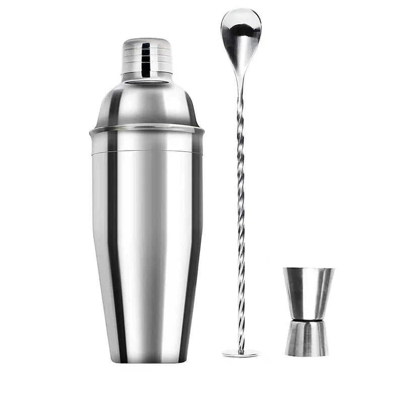 Cocktail Shaker Set Stainless Steel Bartender Kit Cocktail Mixer Wine Martini Boston Shaker Party Bar Tools