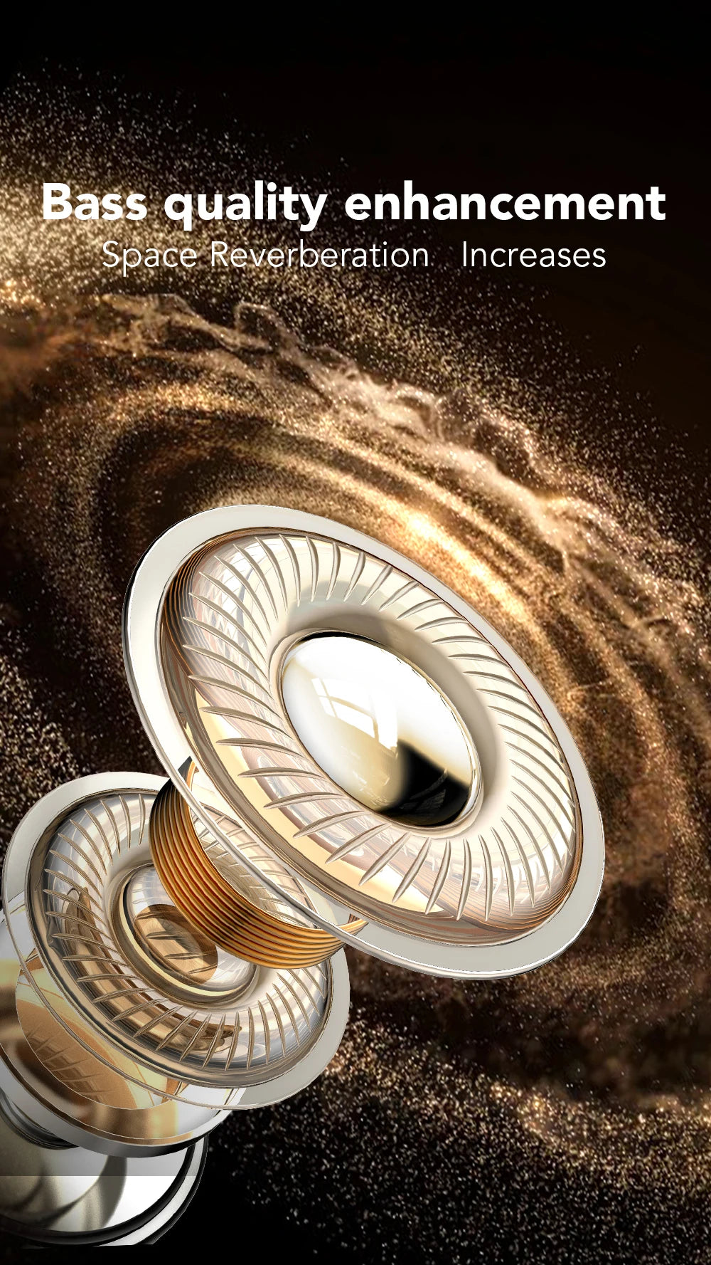 New Bluetooth 6.0 Wireless Headphones Translation Earphones IPX4 Waterproof Rating Long Battery Life