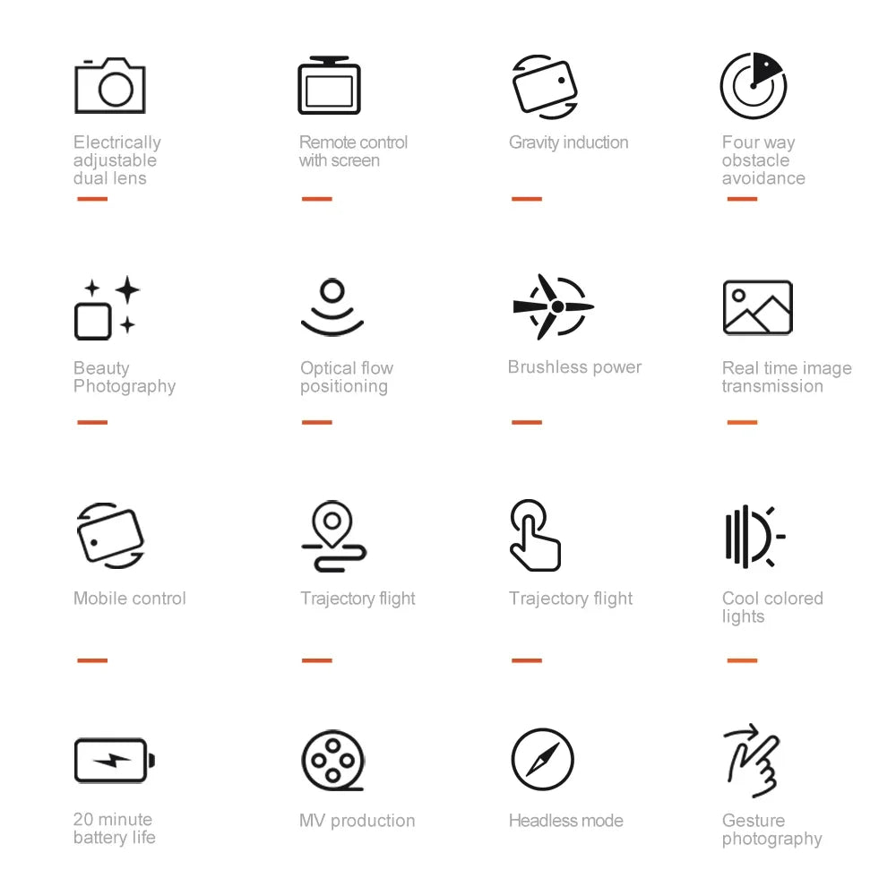 M6 Drone Brushless Motor Professional 8K HD Aerial Photography Obstacle Avoidance UAV Four-Rotor Helicopter Toys