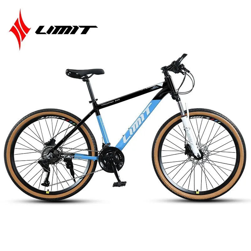 SKIG Straight-run LIMIT 26-inch Aluminum Alloy 21-speed Double Disc Brake Mountain Bike For Both Male And Female Students