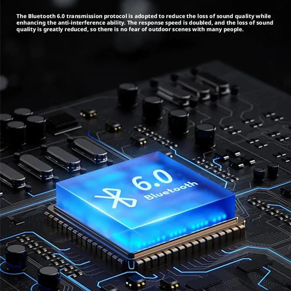 2025 NEW Bluetooth V6.0 Earphones TWS Sports Wireless Headphones AI Translator Earbuds In-Ear Noise Reduction Headsets With Mic