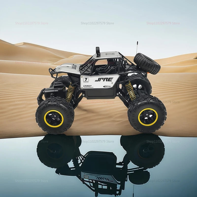 RC Cars 1:12/16 Scale Remote Control Car 4WD High Speed 20Km/h Electric Toys Off Road Vehicles Truck with LED Headlight for Kids