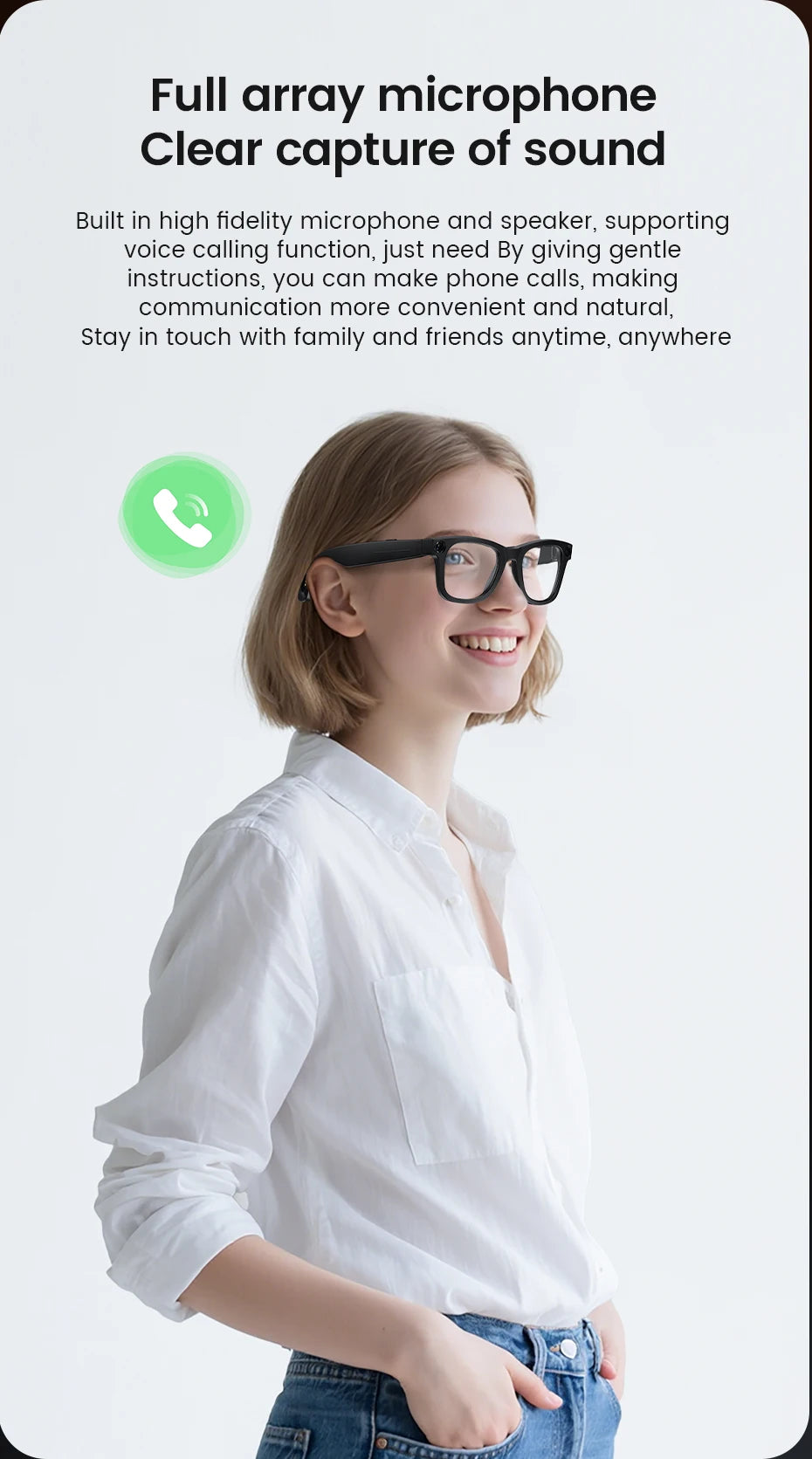 Smart Glasses 800W HD Photo Video AI Record Translation Touch Photochromic Lenses Bluetooth Call Music Multifunction Glasses