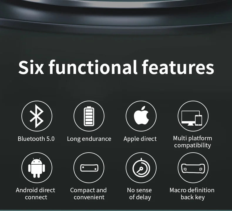gamepad mobile phone controller with expandable game controller support for Android/iOS/Hongmeng mobile game controllers