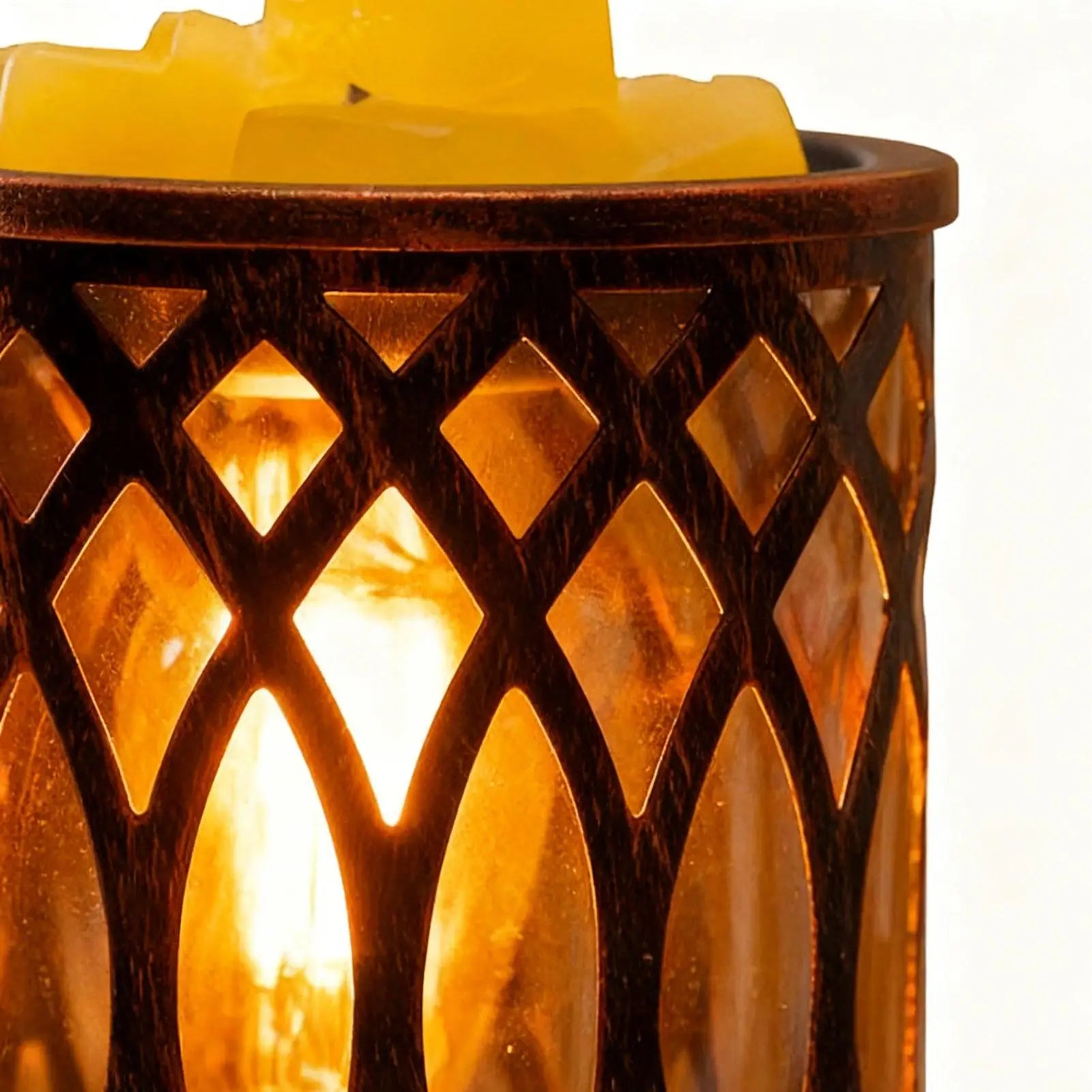 Candle Warmer Lamp Vintage Electric Oil Diffuser With Timer Electric Wax Melt Warmer For Home Christmas Birthday Room Office