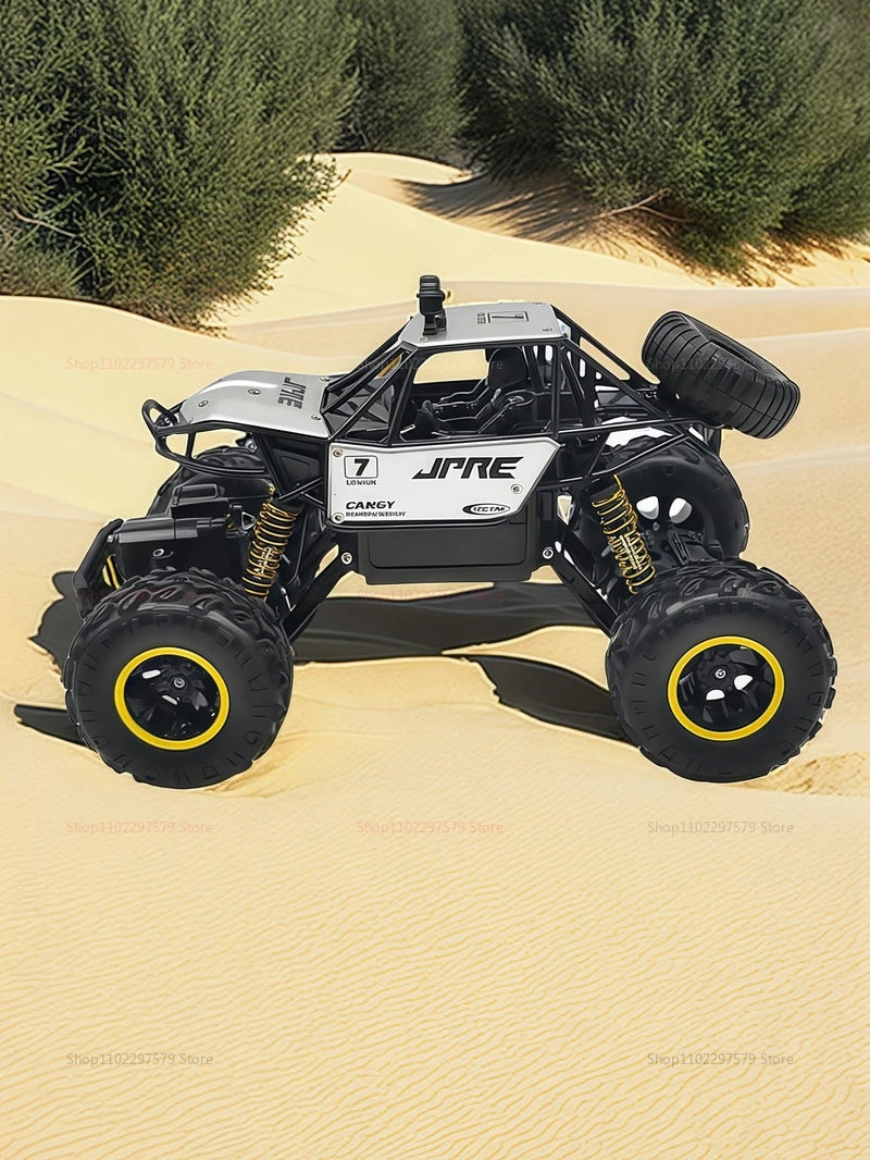 RC Cars 1:12/16 Scale Remote Control Car 4WD High Speed 20Km/h Electric Toys Off Road Vehicles Truck with LED Headlight for Kids