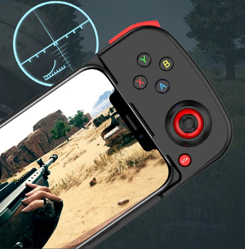gamepad mobile phone controller with expandable game controller support for Android/iOS/Hongmeng mobile game controllers