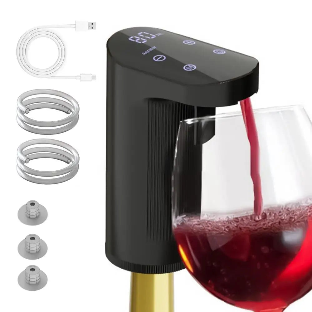New Portable Mini Automatic Wine Decanter Electric Wine Aerator and Wine Dispenser kitchen accessories