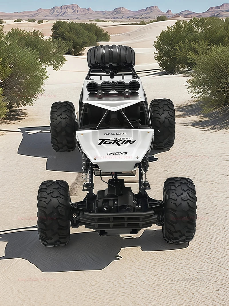 RC Cars 1:12/16 Scale Remote Control Car 4WD High Speed 20Km/h Electric Toys Off Road Vehicles Truck with LED Headlight for Kids