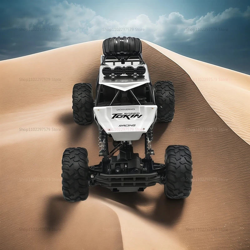 RC Cars 1:12/16 Scale Remote Control Car 4WD High Speed 20Km/h Electric Toys Off Road Vehicles Truck with LED Headlight for Kids