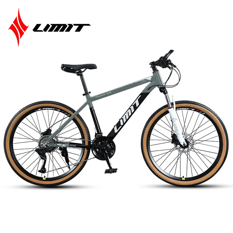 SKIG Straight-run LIMIT 26-inch Aluminum Alloy 21-speed Double Disc Brake Mountain Bike For Both Male And Female Students