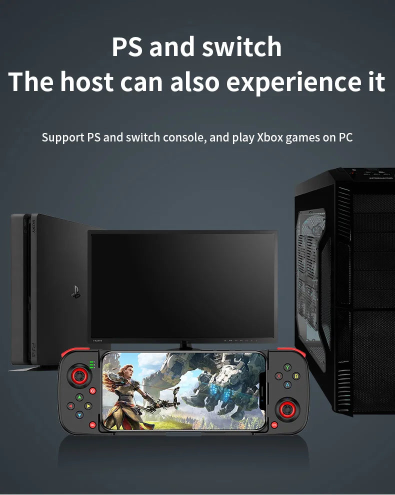 gamepad mobile phone controller with expandable game controller support for Android/iOS/Hongmeng mobile game controllers