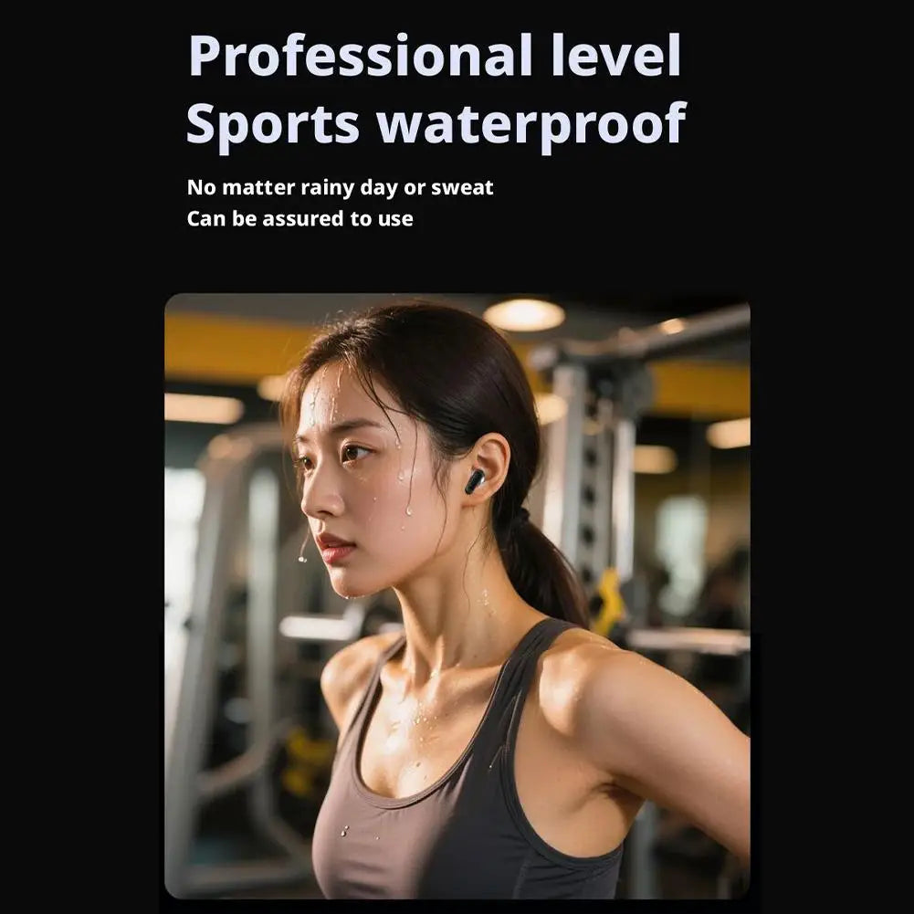 2025 NEW Bluetooth V6.0 Earphones TWS Sports Wireless Headphones AI Translator Earbuds In-Ear Noise Reduction Headsets With Mic