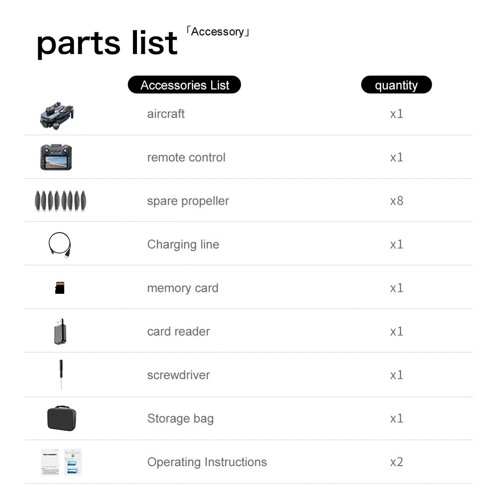 Xiaomi Mijia GT8 FPV Drone 8K HD Three Camera 5G Wifi Brushless Motor Aerial Photography RC Quadcopter with Optical Flow