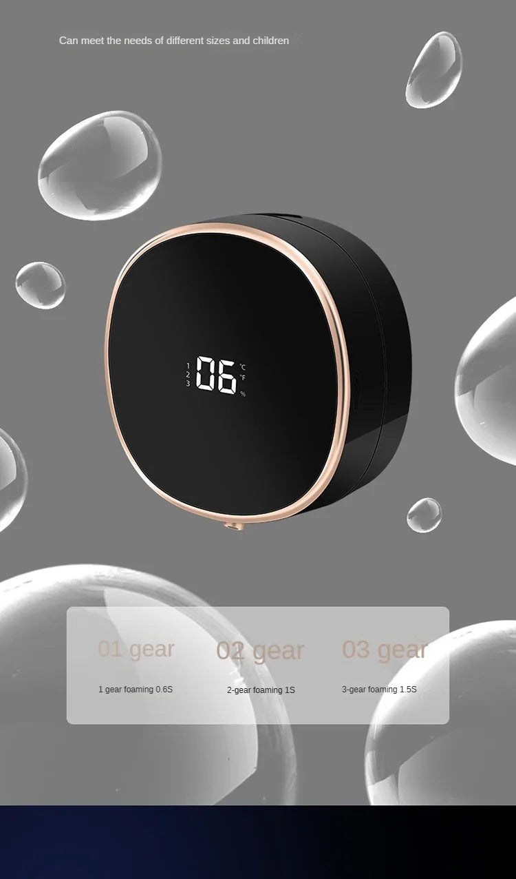 280ml Smart Soap Dispenser Touchless Motion Sensor Washing Hand Device 1200mah Wall-Mounted Liquid Soap Dispenser for Home
