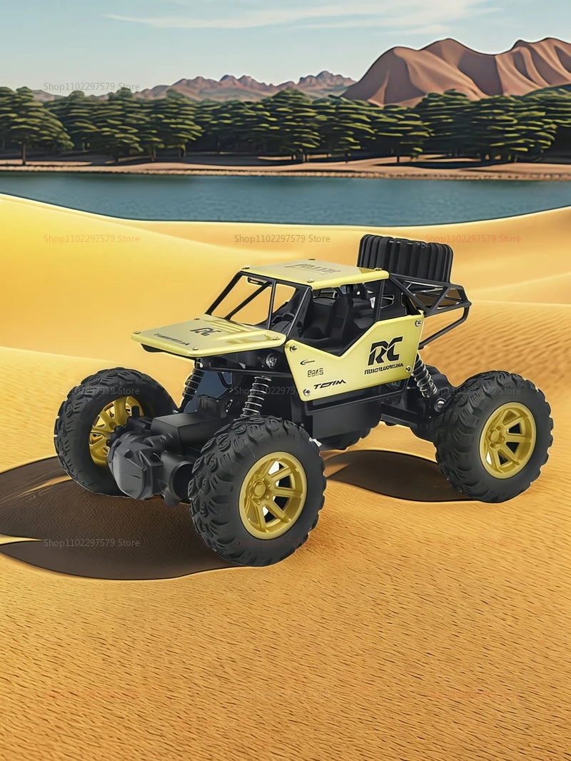 RC Cars 1:12/16 Scale Remote Control Car 4WD High Speed 20Km/h Electric Toys Off Road Vehicles Truck with LED Headlight for Kids