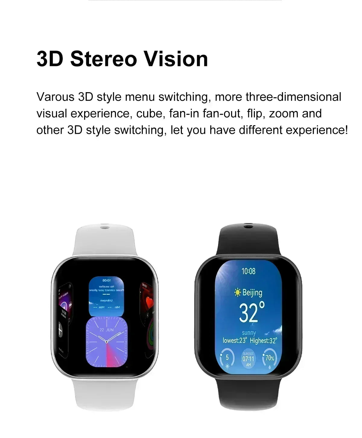 Smart Watch 4G Music Video Bluetooth Call Waterproof for Android iOS with TWS Earphones 1.96' AMOLED HD Touch Screen