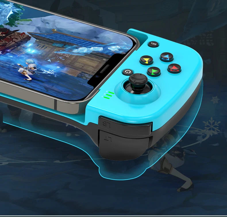gamepad mobile phone controller with expandable game controller support for Android/iOS/Hongmeng mobile game controllers