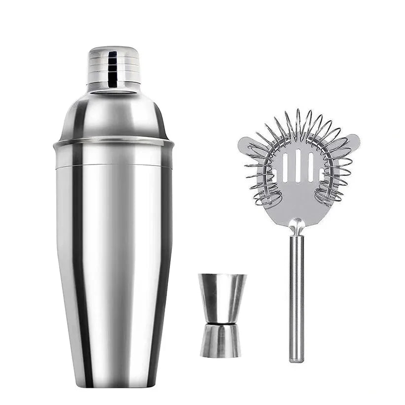 Cocktail Shaker Set Stainless Steel Bartender Kit Cocktail Mixer Wine Martini Boston Shaker Party Bar Tools